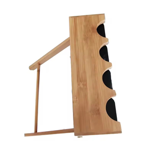 Bán Buôn Tự Nhiên Bằng Gỗ Tre Muối Hộp Gia Vị Lưu Trữ Jar Bằng Gỗ Gia Vị Hộp Với Muỗng - Product Image 6