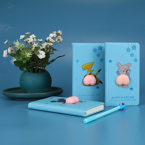 Nouveau carnet créatif, mignon et simple, petit carnet de notes transparent pour débutants, carnet de planification hebdomadaire épaissi, avec fermeture éclair - Product Image 3