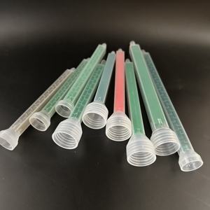 FMC08-24 T-G Ống Keo Dính Epoxy Dùng Một Lần Màu Xanh Lá Cây Ống Thông Nhựa Epoxy Không Tái Chế Vòi Trộn Tĩnh 2K - Product Image 5