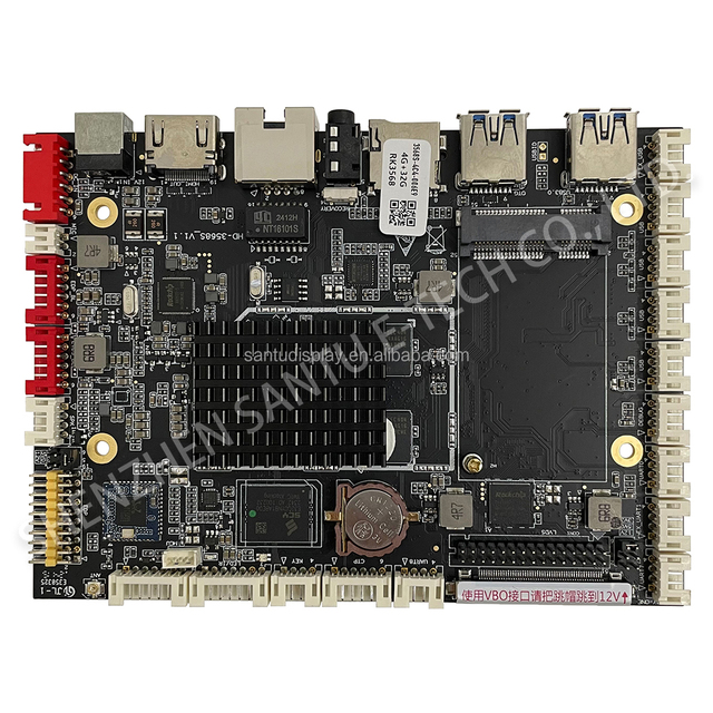 Rockchip RK3568S Android 11 Mainboard with LVDS EDP V-By-One LCD Driver Board Industrial 3568 Motherboard 4G LTE Modules Option