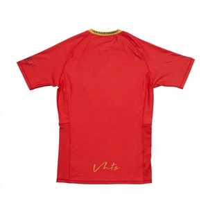 Men Women Kids MMA <b>Rash</b> <b>Guard</b> <b>BJJ</b> Jiu Jitsu Compression Shirt Moisture Wicking Quick Dry Sportswear - Product Image 2