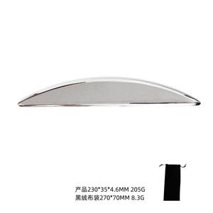 HZ, suministro de fábrica, forma de cuchillo, acero inoxidable, Gua Sha, aleación de Zinc, herramienta de masaje de Metal Guasha, logotipo personalizado, crema para ojos, cuchara, maquillaje - Product Image 2