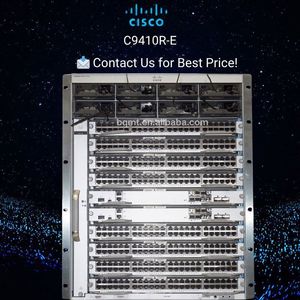 Commutateur central Cisco Catalyst 9400 C9410R-E neuf à 10 emplacements, 384 ports avec prise en charge PoE+, châssis en stock, livraison rapide - Product Image 4