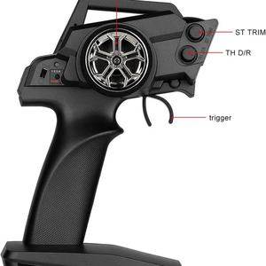 Wltoys K989 รุ่นอัพเกรด 284131 1/28 พร้อมไฟ LED 2.4g 4WD 30 กม./ชม. โครงโลหะ รถ RC ไฟฟ้าความเร็วสูงแบบออฟโรด ดริฟท์ - Product Image 4