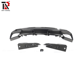 Difusor Trasero de Fibra de Carbono Seca X6M F96 <span class=keywords><strong>LCI</strong></span> para <span class=keywords><strong>BMW</strong></span> F96 <span class=keywords><strong>2023</strong></span> 2024, Kit de Carrocería Automotriz Ligero de Alto Rendimiento, <span class=keywords><strong>4</strong></span> Piezas - Product Image 2