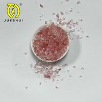 Vente en gros usine JUESHUI – Copeaux de polyéthylène rose clair, sable cristallin transparent pour filtre de piscine, terrazzo, sol époxy, décoration artisanale