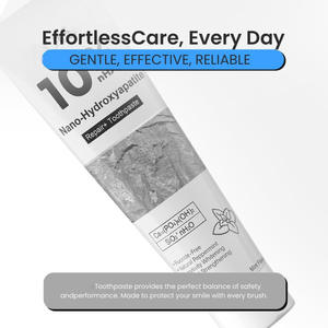 Pasta Dental Blanqueadora con 10% de Nano Hidroxiapatita, Anti-Caries, Sin Flúor, Repara el Esmalte, Alivia la Sensibilidad, con Menta Natural para Mujeres - Product Image 4