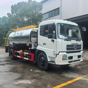 รถบรรทุกจ่ายยางมะตอยอัจฉริยะ Dongfeng ขายดี รถพ่นบิทูเมนใหม่ พวงมาลัยซ้าย/ขวา 12 ลบ.ม. 4x2 เกียร์ธรรมดา เครื่องยนต์ดีเซล - Product Image 2