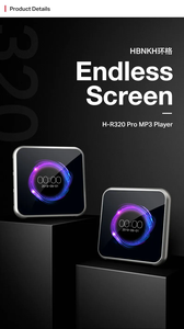 Hbnkh Palyer MP4 de alta calidad con pantalla táctil completa Descarga de música Descarga gratuita de canciones Mp3 Canciones antiguas - Product Image 2