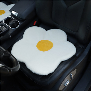 Cuscino per <span class=keywords><strong>Sedile</strong></span> <span class=keywords><strong>Auto</strong></span> a Forma di Fiore d'Uovo, Morbido Protettore in Spugna, Decorazione Invernale per Interni <span class=keywords><strong>Auto</strong></span> - Product Image 4