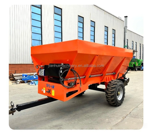 Esparcidor de estiércol de pollo y vaca de alta resistencia arrastrado por tractor, esparcidor de fertilizantes, esparcidor de abono en venta - Product Image 5