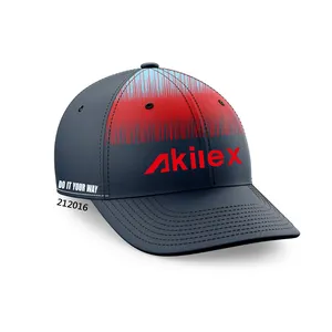 Akilex custom new design sport baseball pallacanestro hockey pallavolo running tennis cappello da calcio con personalizzato