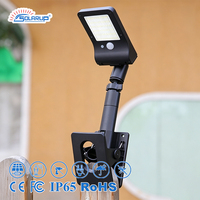 Projecteur solaire Solarup Clip pour extérieur, vente en gros, lampes solaires de camping sans perçage, lampes solaires durables pour cour