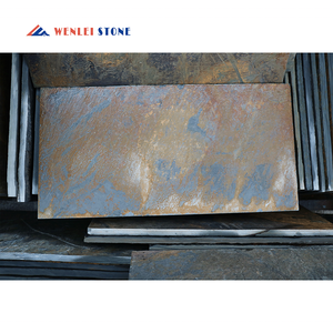 Engranzamento montado Rusty <span class=keywords><strong>Slate</strong></span> Pavimentação Stone-Fácil instalar para Garden Path - Product Image 5