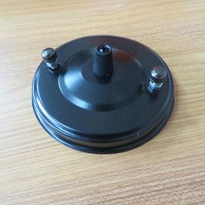 Rose de <span class=keywords><strong>plafond</strong></span> en métal industriel Vintage, accessoires de pendentif de 105mm de diamètre avec <span class=keywords><strong>crochet</strong></span> - Product Image 4