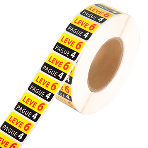 Tùy chỉnh không thấm nước thận trọng an toàn Sticker bền dầu bằng chứng chịu mài mòn nhãn cảnh báo cho sản xuất công nghiệp - Product Image 3