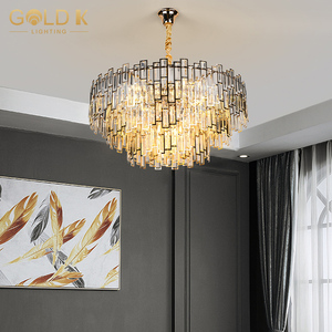 Lustre LED en cristal de luxe, lustre lumineux en cristal moderne - Product Image 6