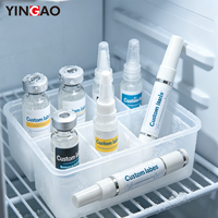Étiquettes personnalisées en rouleau pour flacons 3ml 5ml 10ml, autocollants résistants aux UV, à l'eau et aux basses températures, avec logo, pour petits flacons de laboratoire
