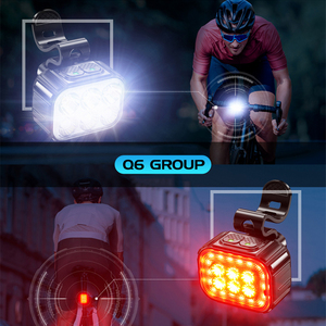 Комплект светодиодных передних и задних фонарей для велосипеда - Product Image 4