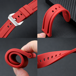 Bracelet de montre en silicone Upro pour PAM, lot de 2 bracelets de sport en caoutchouc réglables pour hommes et femmes, tailles 22, 24, 26 - Product Image 3