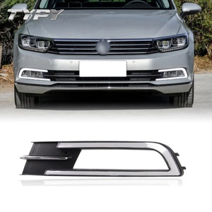 Feux de jour LED modifiés pour voiture avec clignotant jaune, feu antibrouillard, plug-and-play pour Volkswagen VW Magotan 2016-2018 - Product Image 1
