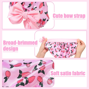 Gorros de Dibujos Animados al por Mayor, <span class=keywords><strong>Gorro</strong></span> de Bebé con Estampado Lindo, Banda Ancha Ajustable, <span class=keywords><strong>Gorro</strong></span> para Dormir, <span class=keywords><strong>Gorro</strong></span> para el Sol para Recién Nacidas - Product Image 3