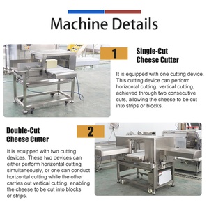 Stainless Steel Single/Double-Cut Cheese Cutting Machine Cheese <b>Slices</b>, Sticks, Cubes Wire Cutter Machine - Product Image 3