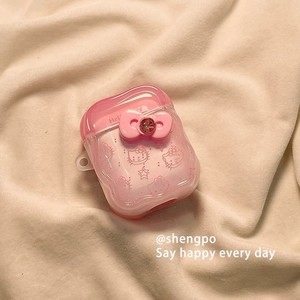 Custodia Morbida <span class=keywords><strong>Hello</strong></span> <span class=keywords><strong>Kitty</strong></span> per Pro 2, Compatibile con Auricolari Wireless di 4a, 1a, 2a e 3a Generazione - Product Image 6