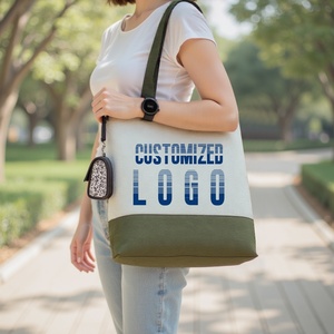 Gahumi 2025 logotipo impreso personalizado más de moda pequeño Tyvek Tote bolsas de compras bien diseñado lienzo Tyvek Tamaño del bolso - Product Image 5