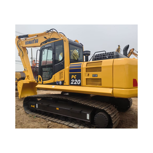 Excavadora sobre orugas Komatsu japonesa de buenas condiciones, excavadora usada Komatsu de 20 toneladas, a la venta, a la venta - Product Image 1