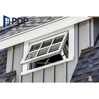 Parrilla decorativa de vidrio templado de estilo francés Delgado a precio barato PDP toldo ventana para comercial