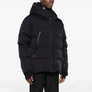 Vente en gros Veste bouffante à capuche décontractée pour hommes avec logo personnalisé Fabricants Vêtements d'extérieur de marque Veste en duvet de luxe pour l'hiver pour hommes - Product Image 1