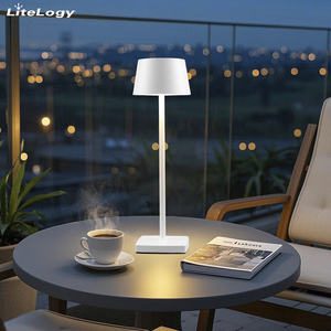 Phòng Khách Trang Trí Bảng Đèn Pin Hoạt Động Hiện Đại Từ Bàn Ánh Sáng Nhà Hàng Có Thể Sạc Lại LED Bảng Đèn Sang Trọng - Product Image 6