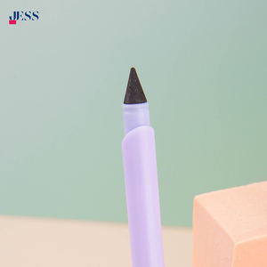 Bolígrafo 2 en 1 con Tinta Azul Personalizada <span class=keywords><strong>y</strong></span> Lápiz sin Tinta de Uso Permanente en el Otro Lado, Regalo Promocional, Bolígrafo Amarillo de Plástico - Product Image 6