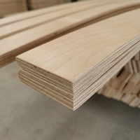 Lattes de lit courbées en bouleau à haute élasticité - Système de support de matelas en bois flexible, taille personnalisable, installation facile