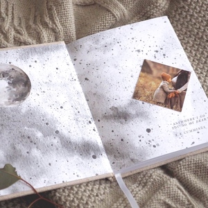 LABON Sổ Tay Nhật Ký Bìa Cứng Bằng Vải Lanh Tự Nhiên Đẹp Cho Bé Khi Mang Thai Của Bạn - Product Image 3