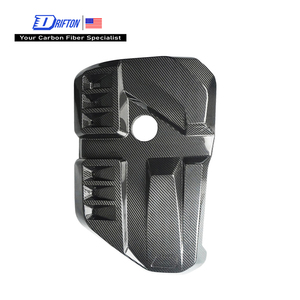 ฝาครอบเครื่องยนต์ S58คาร์บอนไฟเบอร์สำหรับ G87 M2 BMW แบบแห้ง - Product Image 1