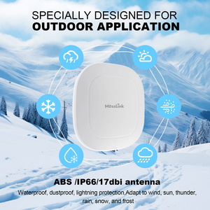 Enterprise Class Chip Mosslink 1200 Mbit/s Einzelfrequenz-Fernpunkt zur Multipoint 10km Wireless Bridge mit Gigabit WAN - Product Image 4