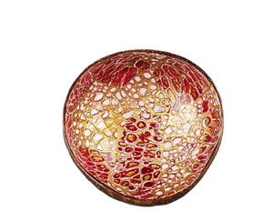 Bols en noix de coco polis et cuillères en bois faits à la main (lot de 2) - Product Image 6