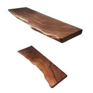 Estante Flotante de Madera Maciza para Pared, Organizador de Almacenamiento para Baño, Cocina y Sala de Estar - Product Image 1