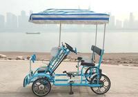Vélo tandem coloré à 2 places / Vélo tandem à 4 places avec cadre en acier / Vélo tandem à 4 roues