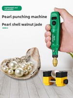 Mini perceuse électrique pour perles KJ-203 (Fabriqué en Chine) – Outil de fraisage pour pierres de pêche, coquillages, jade ; Perles pour bracelets Worry-Beast