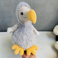 Peluche réaliste V190 de haute qualité, oreiller doux et moche pour oiseaux, dodo, poupée pour enfants, cadeaux d'anniversaire, décoration intérieure