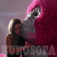 Grand canapé gorille de luxe personnalisé Singe gorille Chaise King Kong Canapé gorille de salon