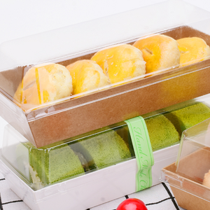 Cajas largas para tartas personalizadas <span class=keywords><strong>al</strong></span> por <span class=keywords><strong>mayor</strong></span> con impresión offset <span class=keywords><strong>de</strong></span> forma plana y lámina dorada para bodas, pastelería y embalaje <span class=keywords><strong>de</strong></span> tartas - Product Image 6
