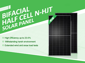 แผงโซลาร์เซลล์โมโน ESG PALA-W All Black N-Type อลูมิเนียมแบบ Half Cell Overlapping กำลังไฟ 550 วัตต์ - Product Image 4