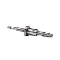 Conjunto de Tornillo de Bolas SCIR02005T4 de 20 mm con Tuerca de Bolas, Material S55C, Precisión C7/C5, Buen Precio