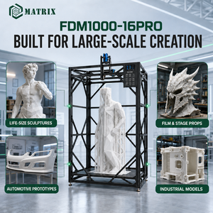 1000 × 1000 × 1600mm Large Scale FDM 3D <b>Printer</b> for Automotive Bumper Prototype Production - Product Image 4