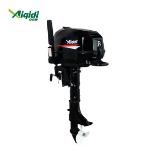 Popular AIQIDI Tiller Controle Motor de Outboard 1 Cilindro 4-Stroke 8HP Barco Motor para Vela