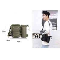 Sac à bandoulière multifonctionnel en tissu Oxford pour hommes nouvelle mode bouteille d'eau taille sac banane sac de sympathie